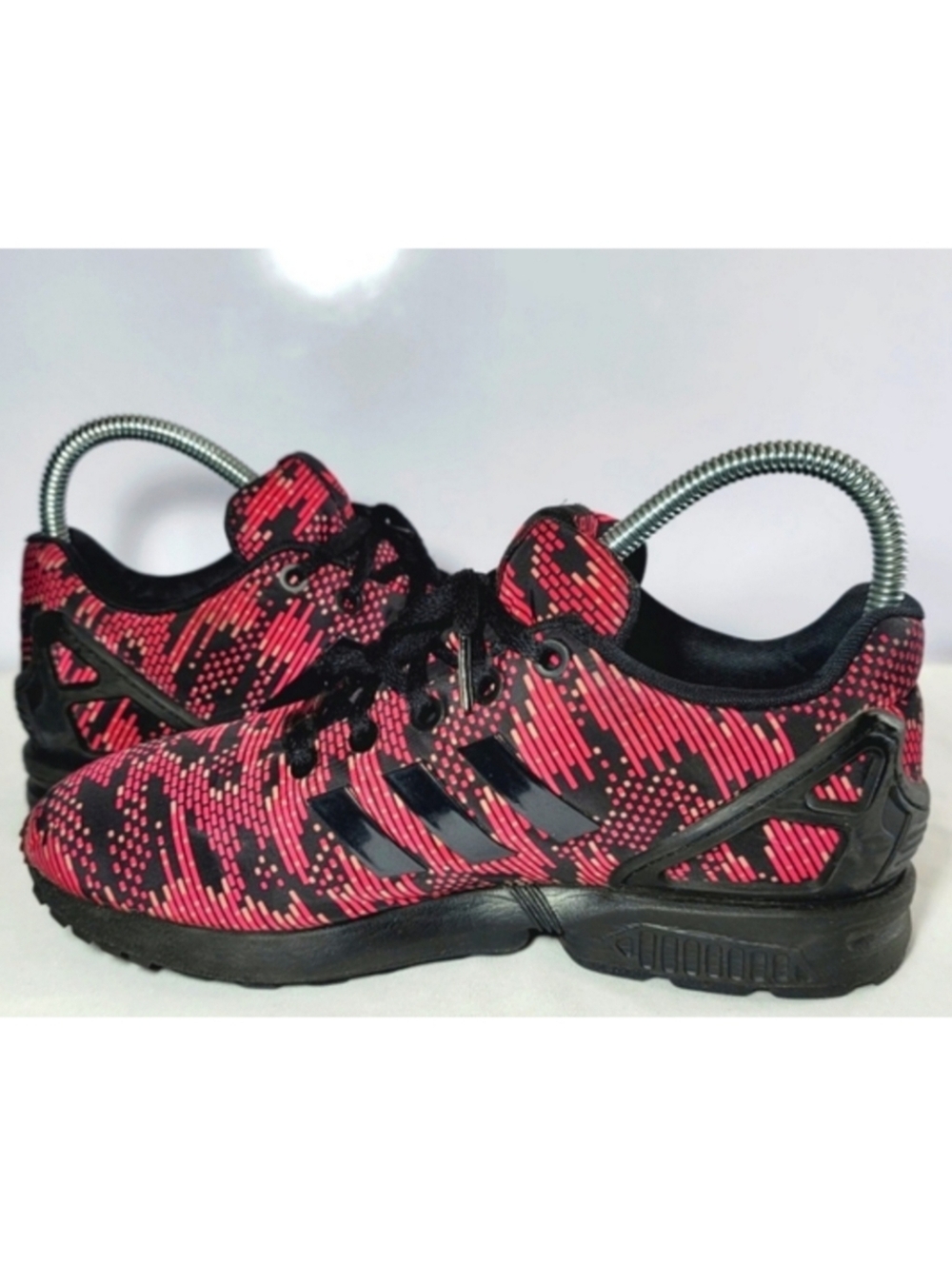 Adidas Womens ZX Flux Torsion running sneakers.